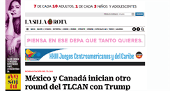Desktop Screenshot of lasillarota.com