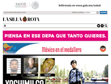 Tablet Screenshot of lasillarota.com